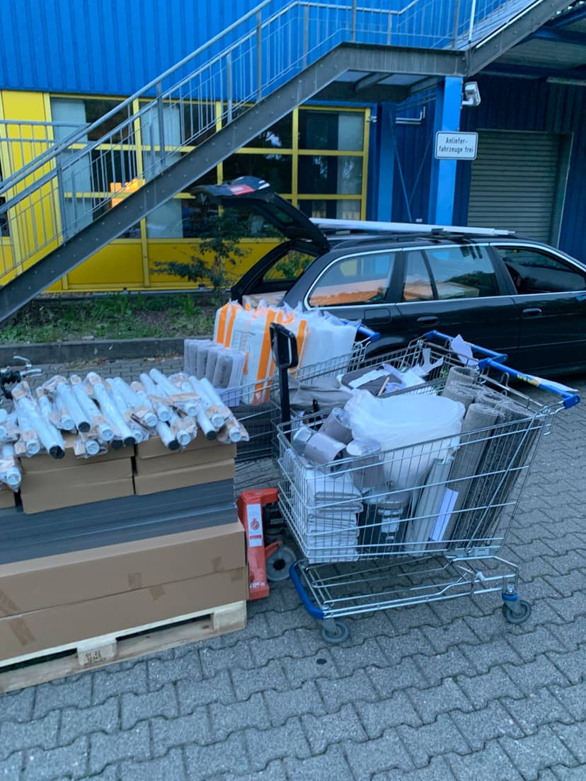 S5 3 Zimmer Etagen Wohnung – Renovierungsphase