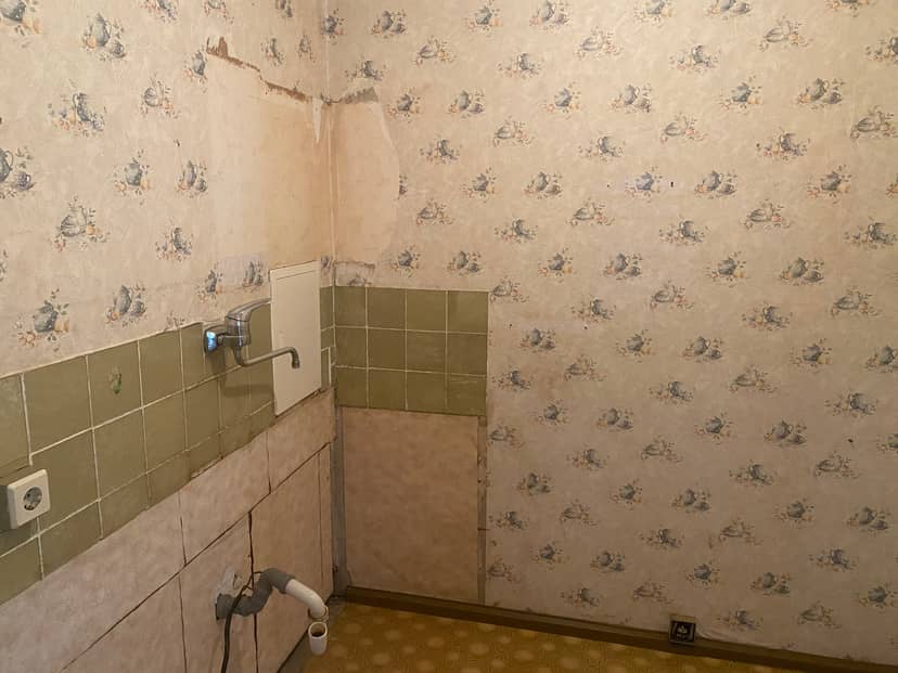 S5 3 Zimmer Etagen Wohnung – Vorher